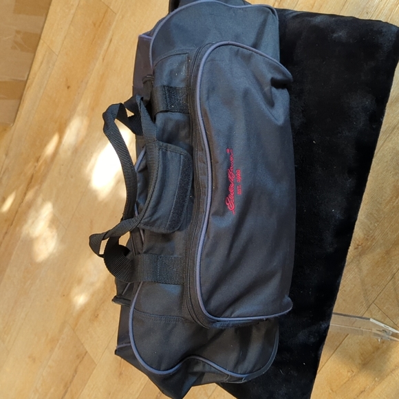 Eddie Bauer Bags Eddie Bauer Canvas Rolling Duffel Travel Bag For